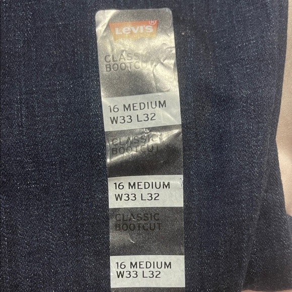 Levi's Denim - Levi's Dark Indigo Bootcut Jeans